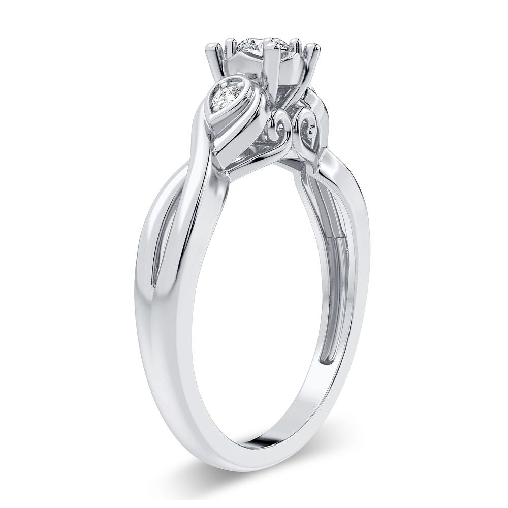 0.19 ct Diamond Ring in 14K Gold