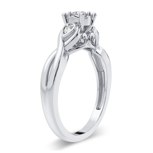 0.19 ct Diamond Ring in 14K Gold