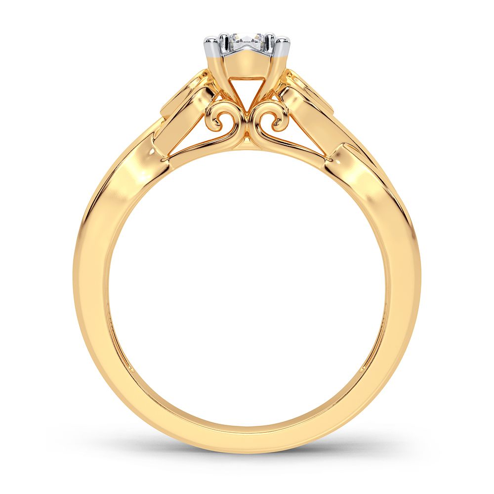 0.19 ct Diamond Ring in 14K Gold