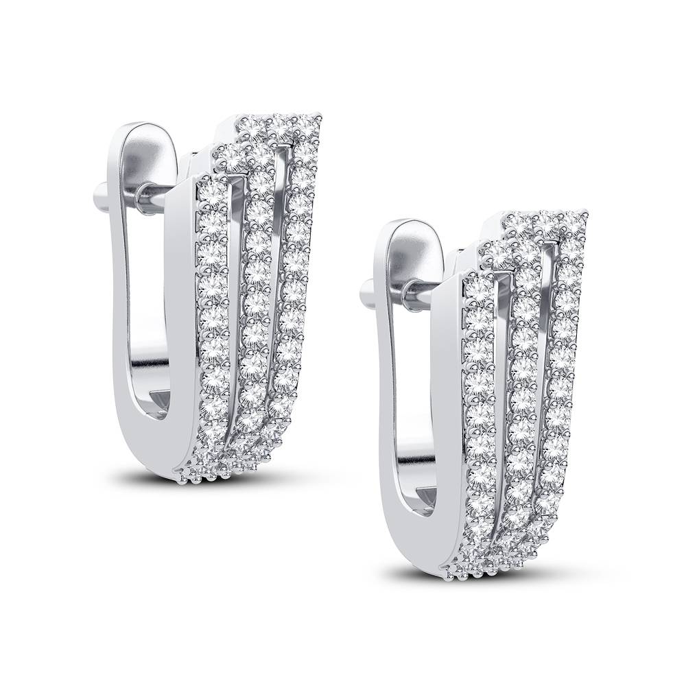 0.25 ct Diamond Earrings in 14K Gold