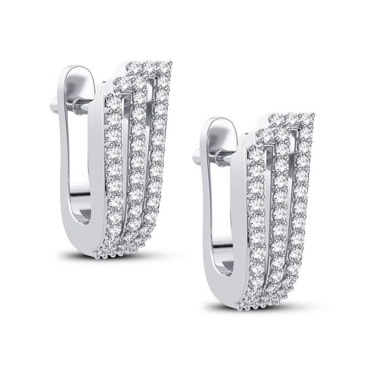 0.25 ct Diamond Earrings in 14K Gold