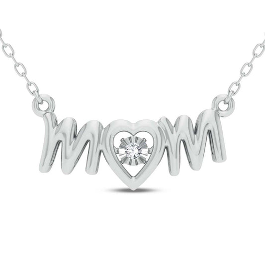 0.05 ct Diamond Necklace in 10K Gold