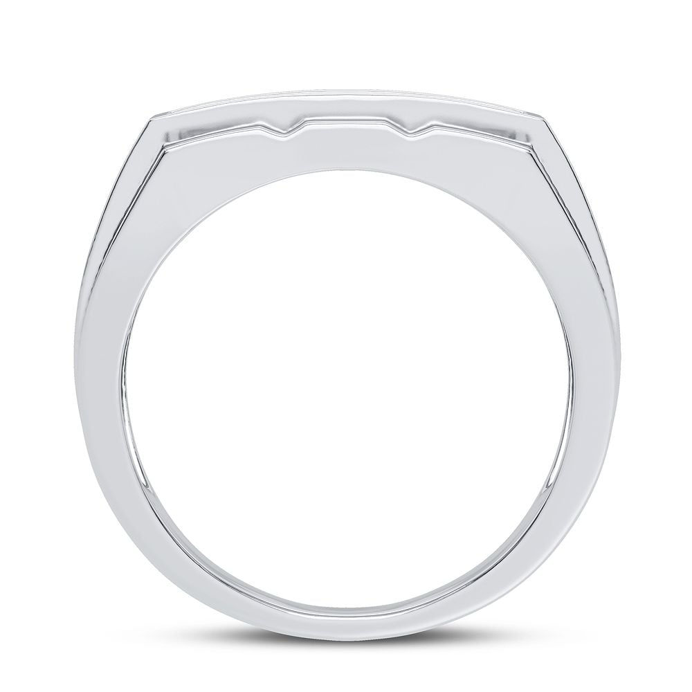 0.19 ct Men's Diamond Ring in 14K Gold