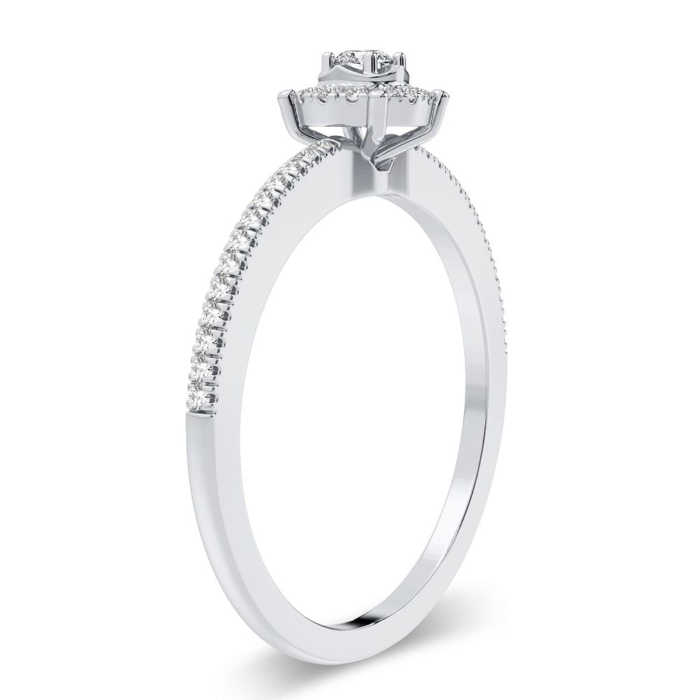 0.16 ct Diamond Ring in 10K Gold
