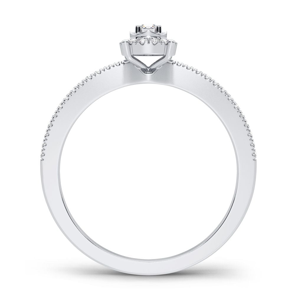 0.16 ct Diamond Ring in 10K Gold