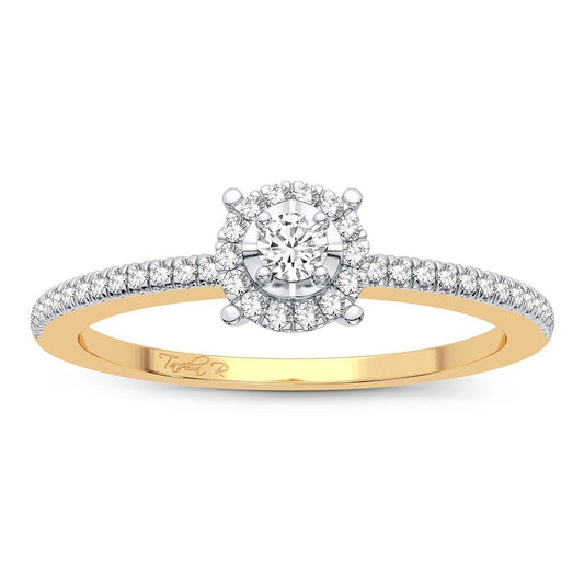 0.16 ct Diamond Ring in 14K Gold