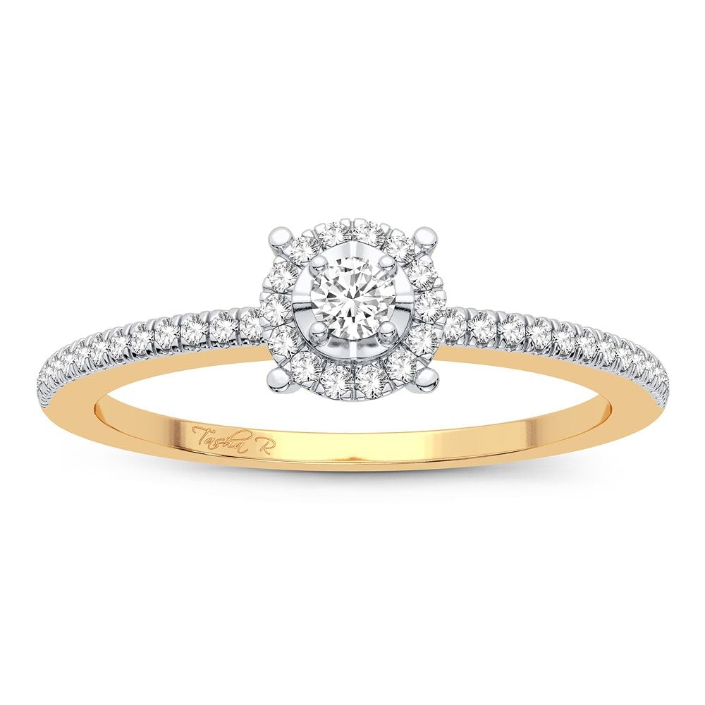 0.16 ct Diamond Ring in 10K Gold