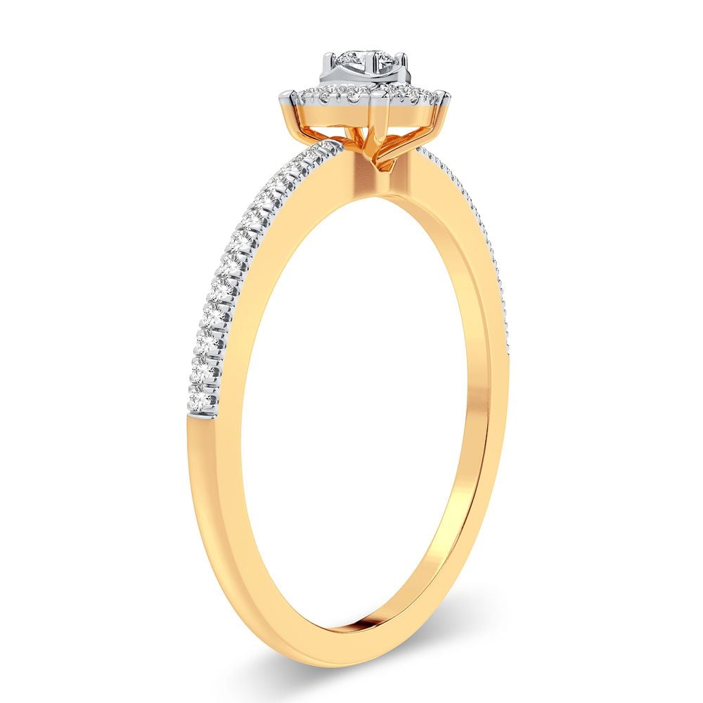 0.16 ct Diamond Ring in 14K Gold