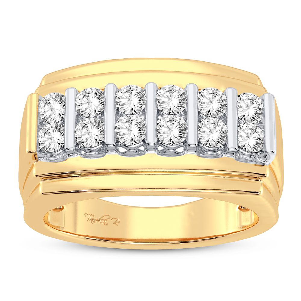1.00 ct Men's Diamond Ring in 14K Gold