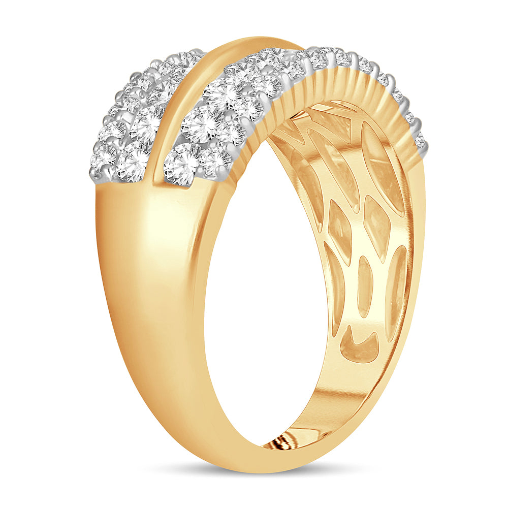 1.50 ct Diamond Band in 14K Gold