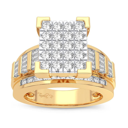 1.00 ct Men's Diamond Ring in 10K Gold
