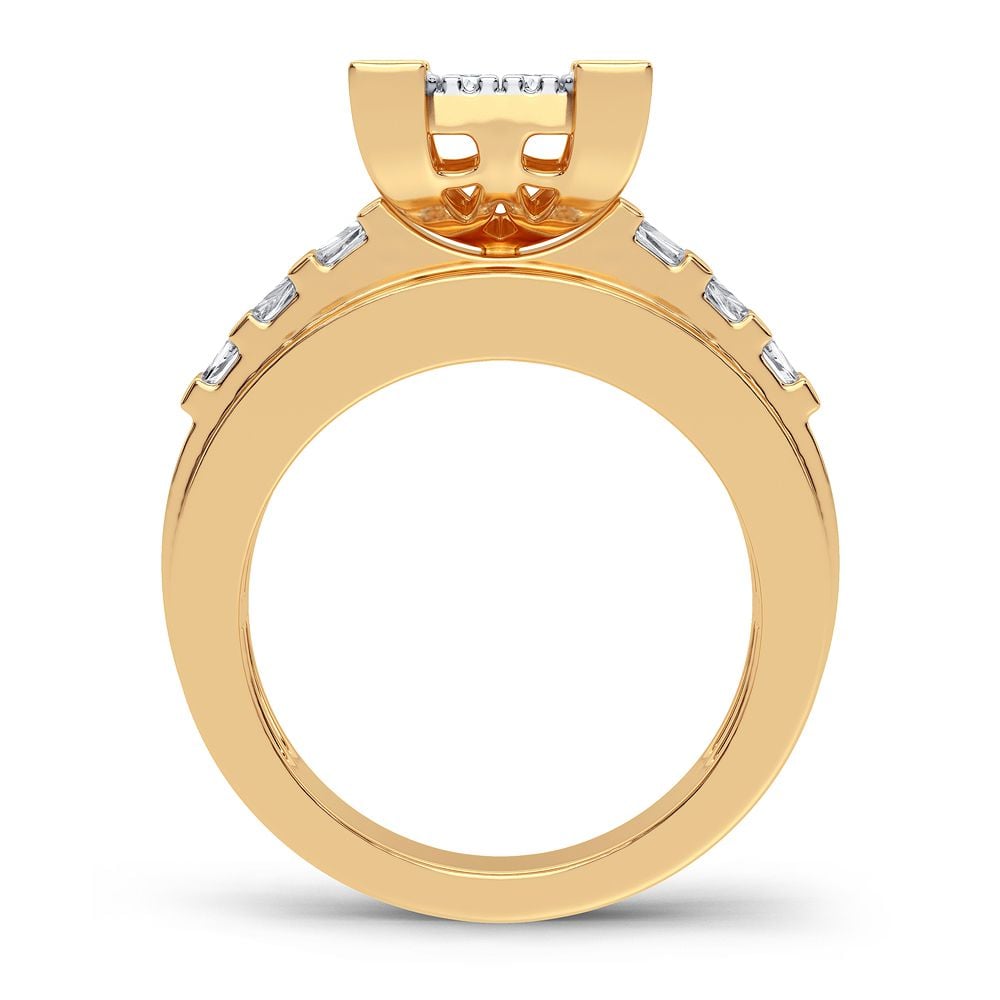 1.00 ct Men's Diamond Ring in 10K Gold