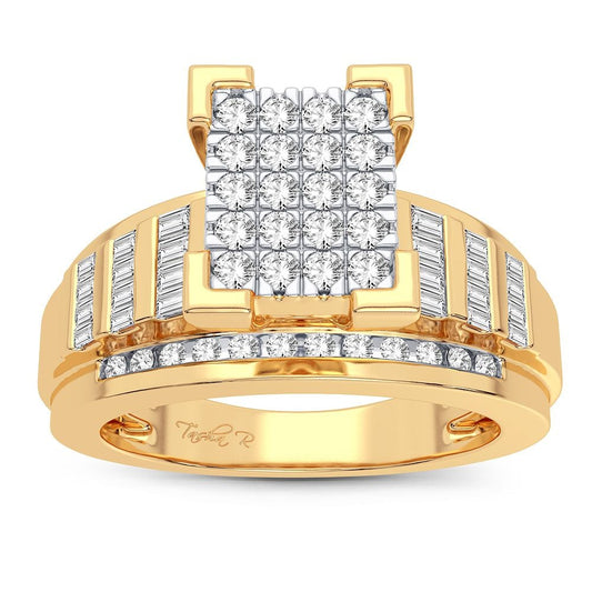 0.50 ct Men's Diamond Ring in 10K Gold