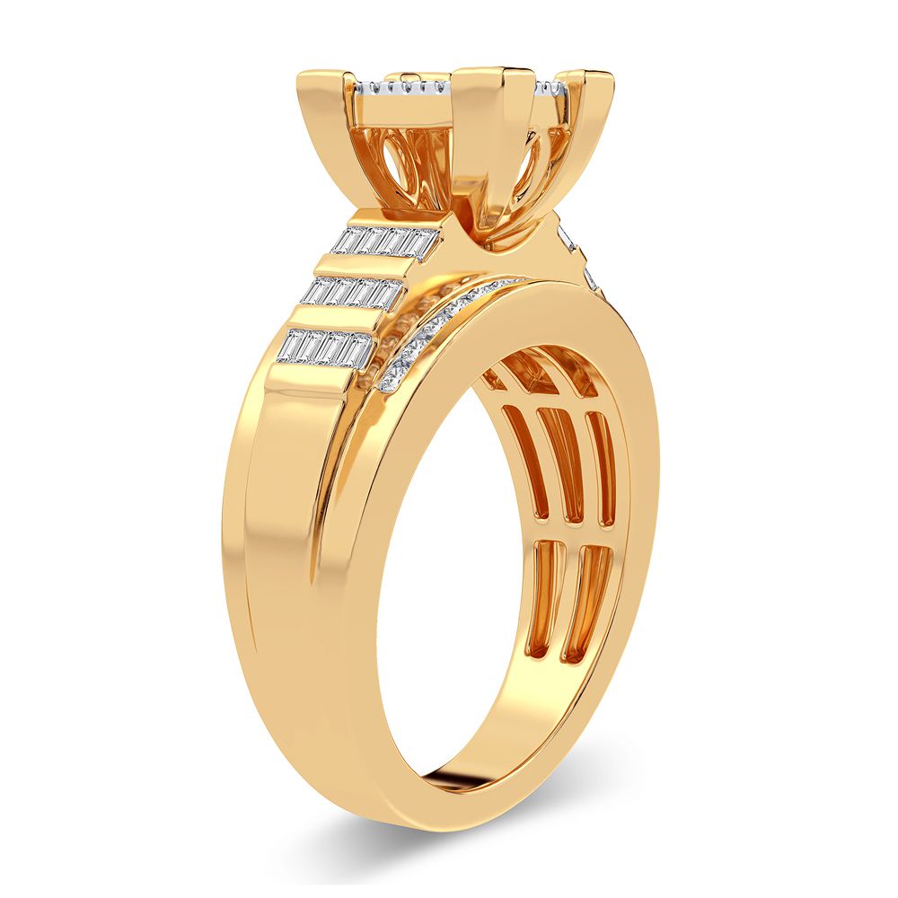 0.50 ct Men's Diamond Ring in 10K Gold