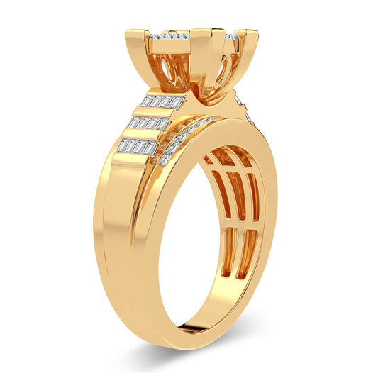 0.50 ct Men's Diamond Ring in 10K Gold