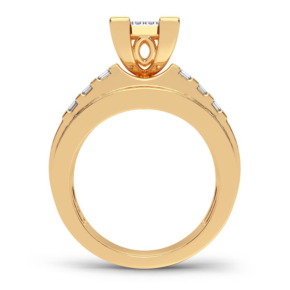 0.50 ct Men's Diamond Ring in 10K Gold