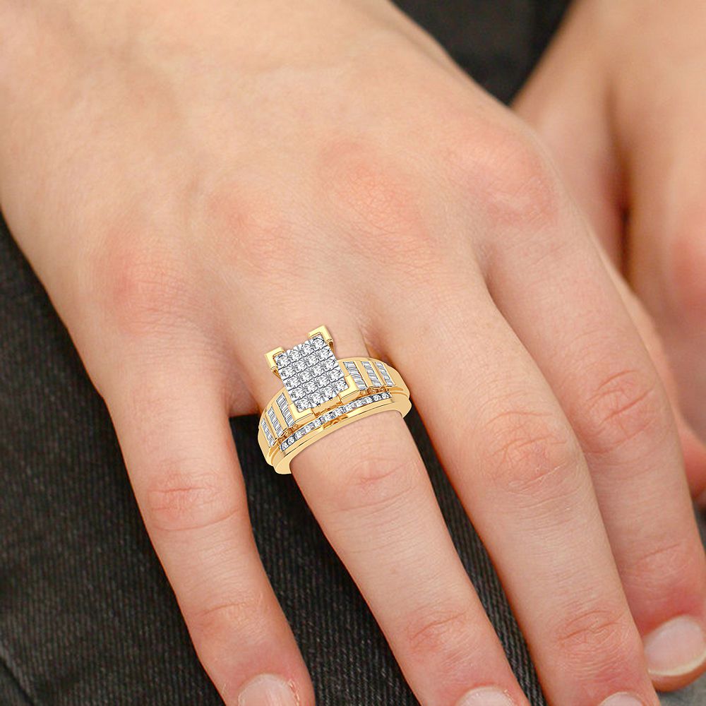 0.50 ct Men's Diamond Ring in 10K Gold