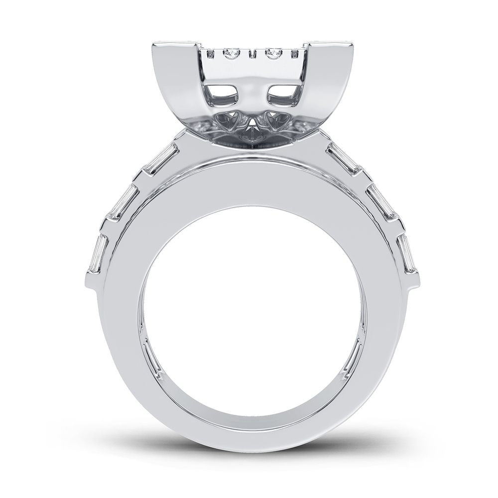 3.90 ct Men's Diamond Ring in 10K Gold