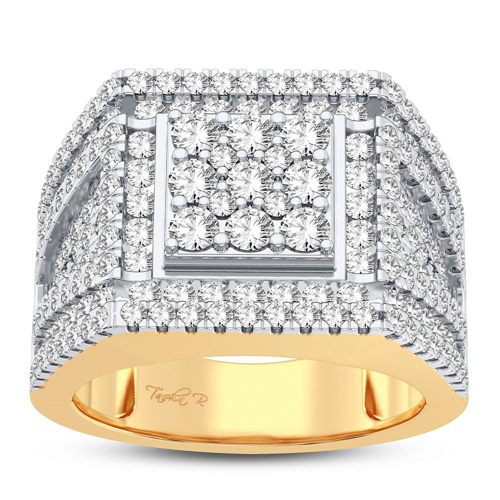 2.75 ct Men's Diamond Ring in 14K Gold