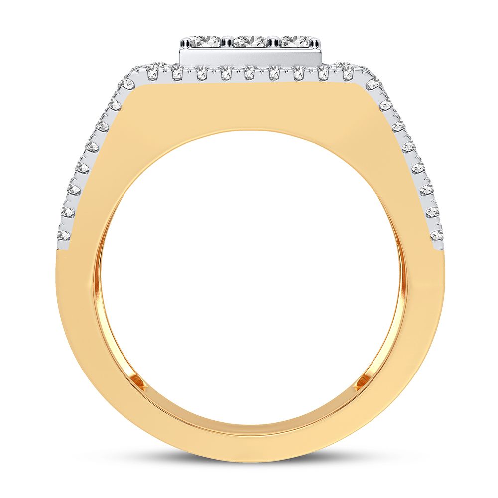 2.75 ct Men's Diamond Ring in 14K Gold