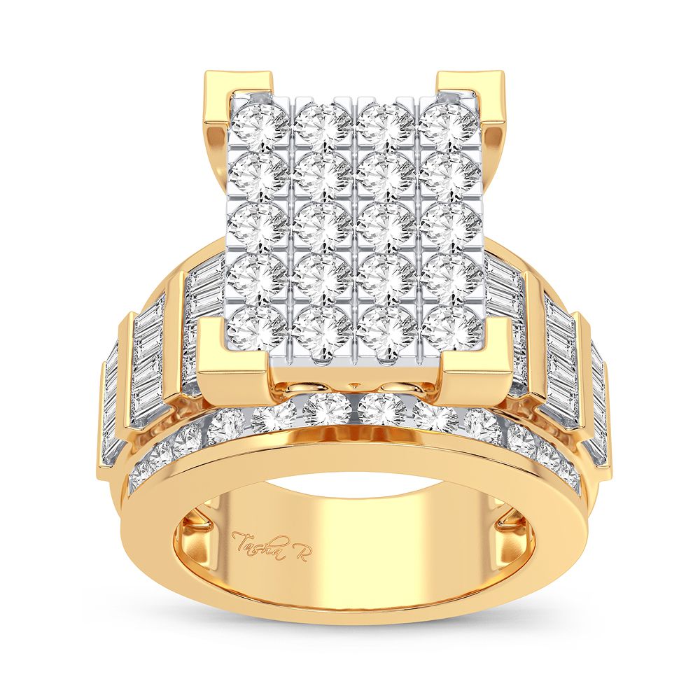 3.00 ct Men's Diamond Ring in 10K Gold