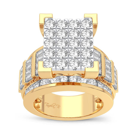 3.00 ct Men's Diamond Ring in 10K Gold