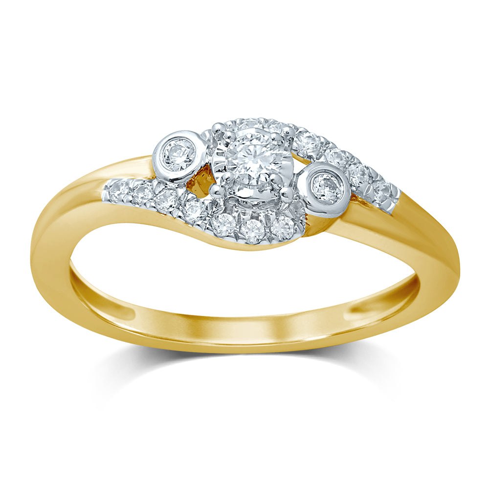 0.25 ct Diamond Ring in 10K Gold