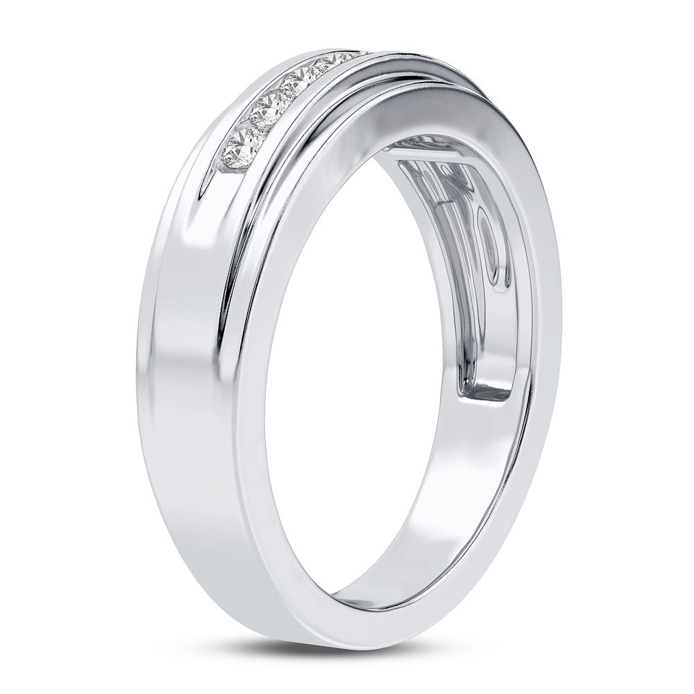 0.34 ct Men's Diamond Ring in 14K Gold
