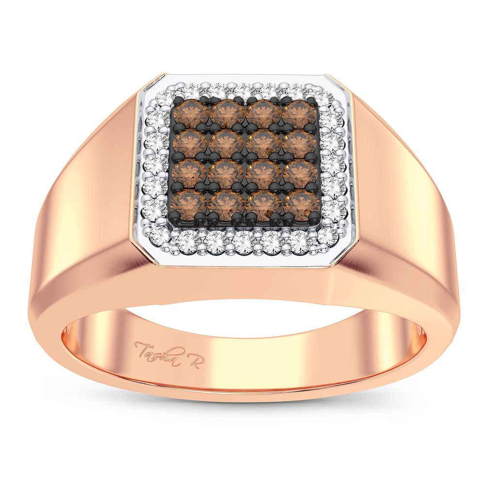 0.40 ct Men's Diamond Ring in 14K Gold