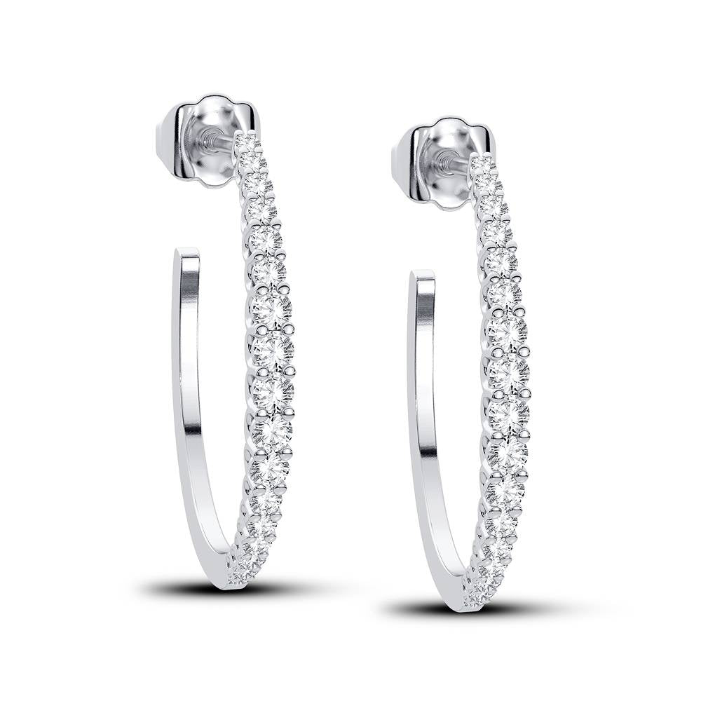 0.33 ct Diamond Earrings in 14K Gold