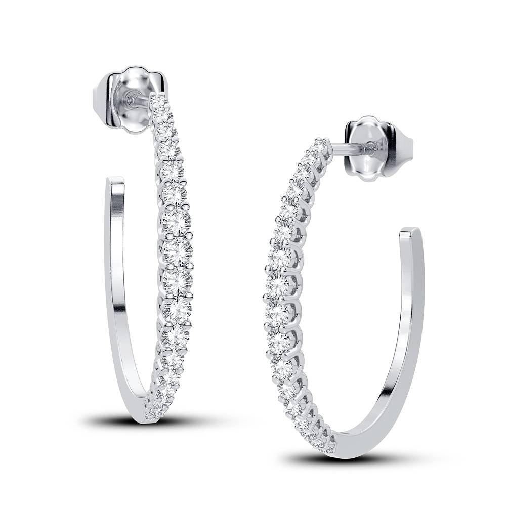 0.33 ct Diamond Earrings in 14K Gold
