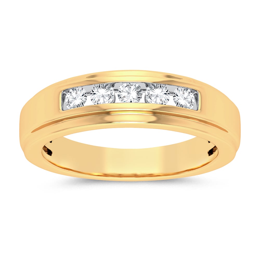 0.50 ct Men's Diamond Ring in 14K Gold