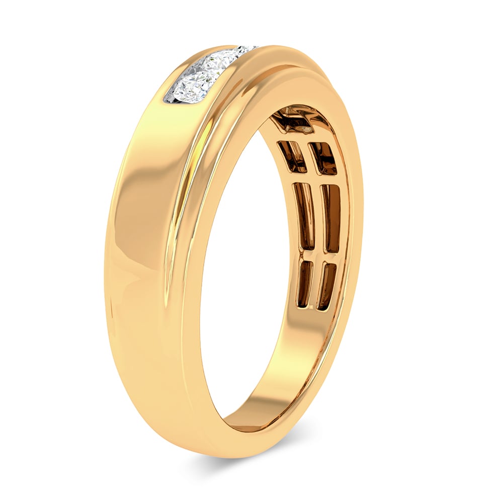 0.50 ct Men's Diamond Ring in 14K Gold