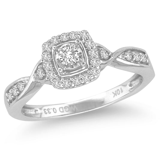 0.33 ct Diamond Ring in 10K Gold