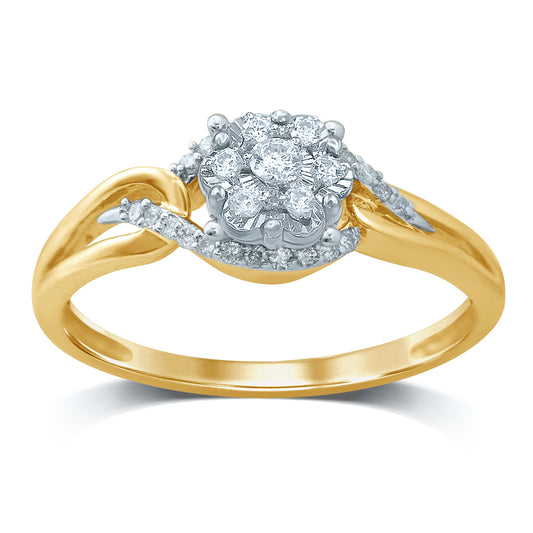 0.20 ct Diamond Ring in 14K Gold