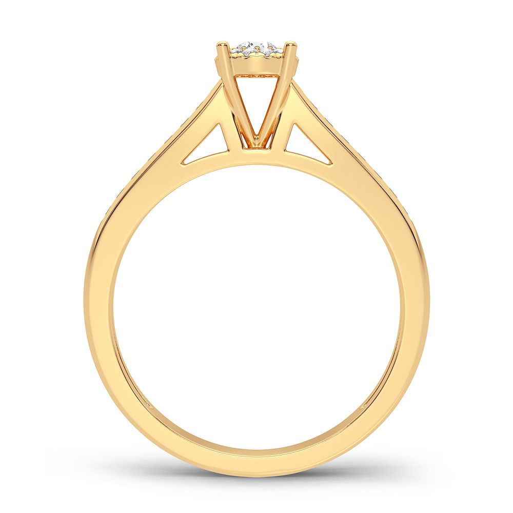 0.22 ct Diamond Ring in 14K Gold