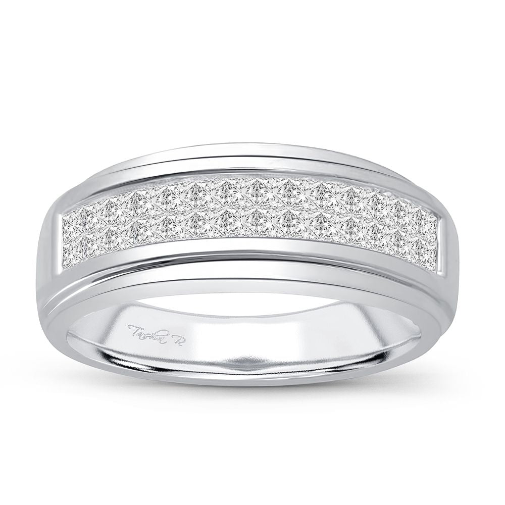 0.96 ct Men's Diamond Band in 14K Gold