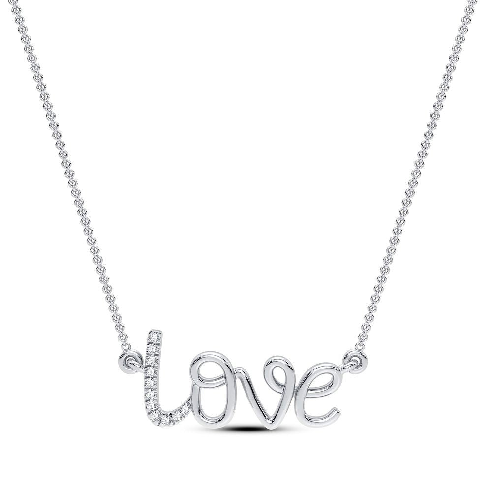 0.02 ct Diamond Necklace in 14K Gold