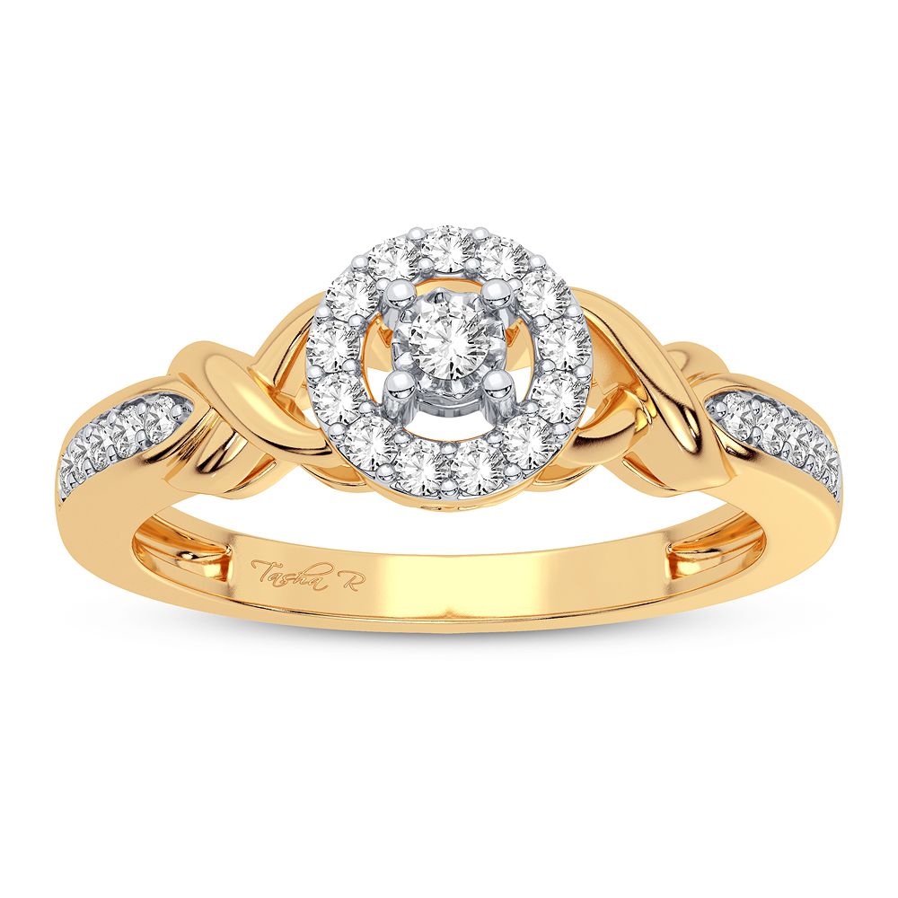 0.17 ct Diamond Ring in 14K Gold