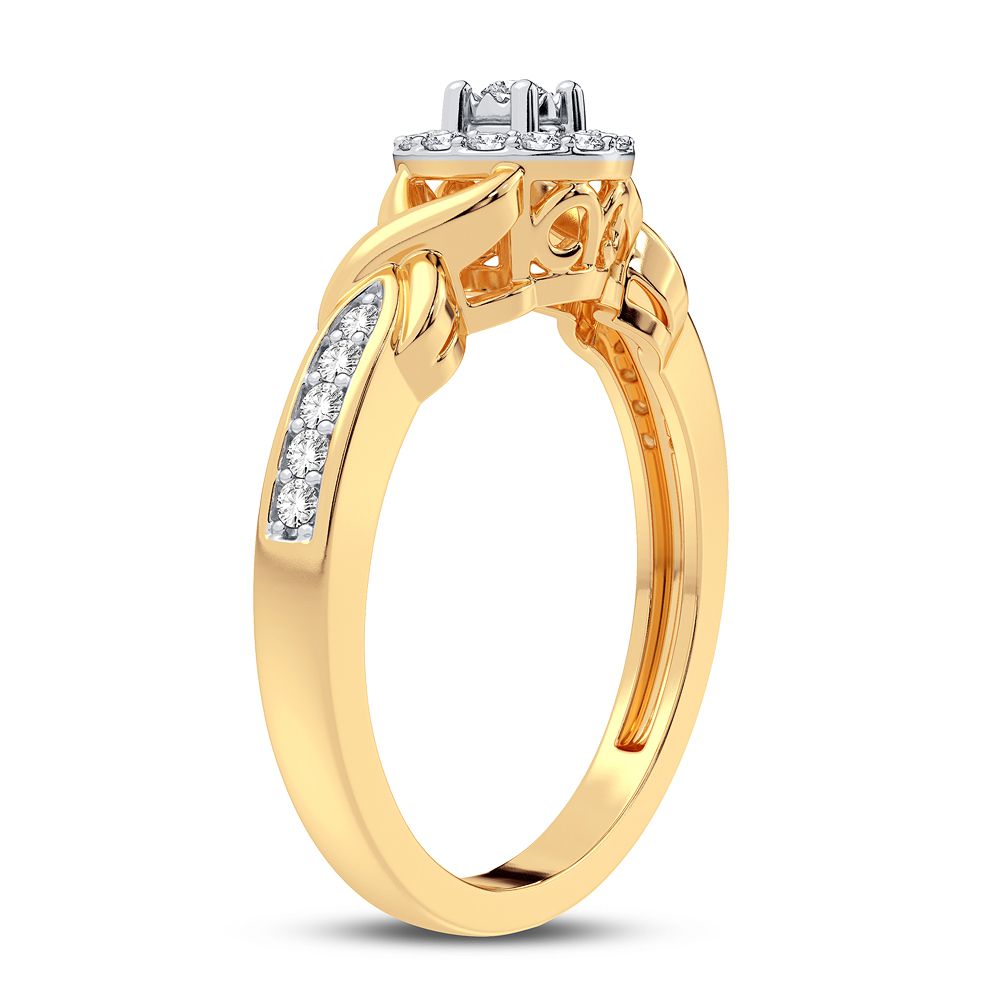 0.17 ct Diamond Ring in 14K Gold