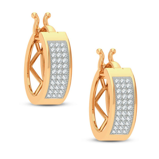 0.15 ct Diamond Earrings in 14K Gold