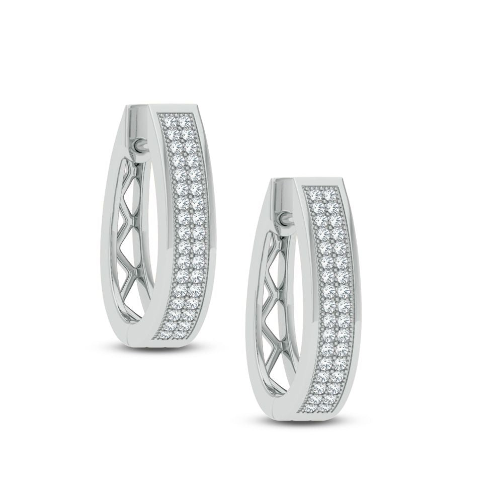 0.16 ct Diamond Earrings in 10K Gold