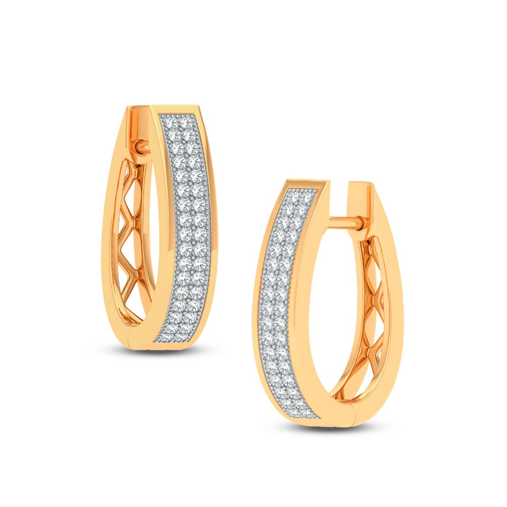 0.16 ct Diamond Earrings in 10K Gold