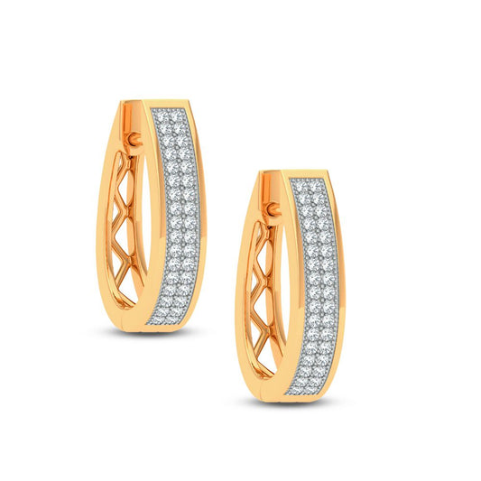 0.16 ct Diamond Earrings in 10K Gold