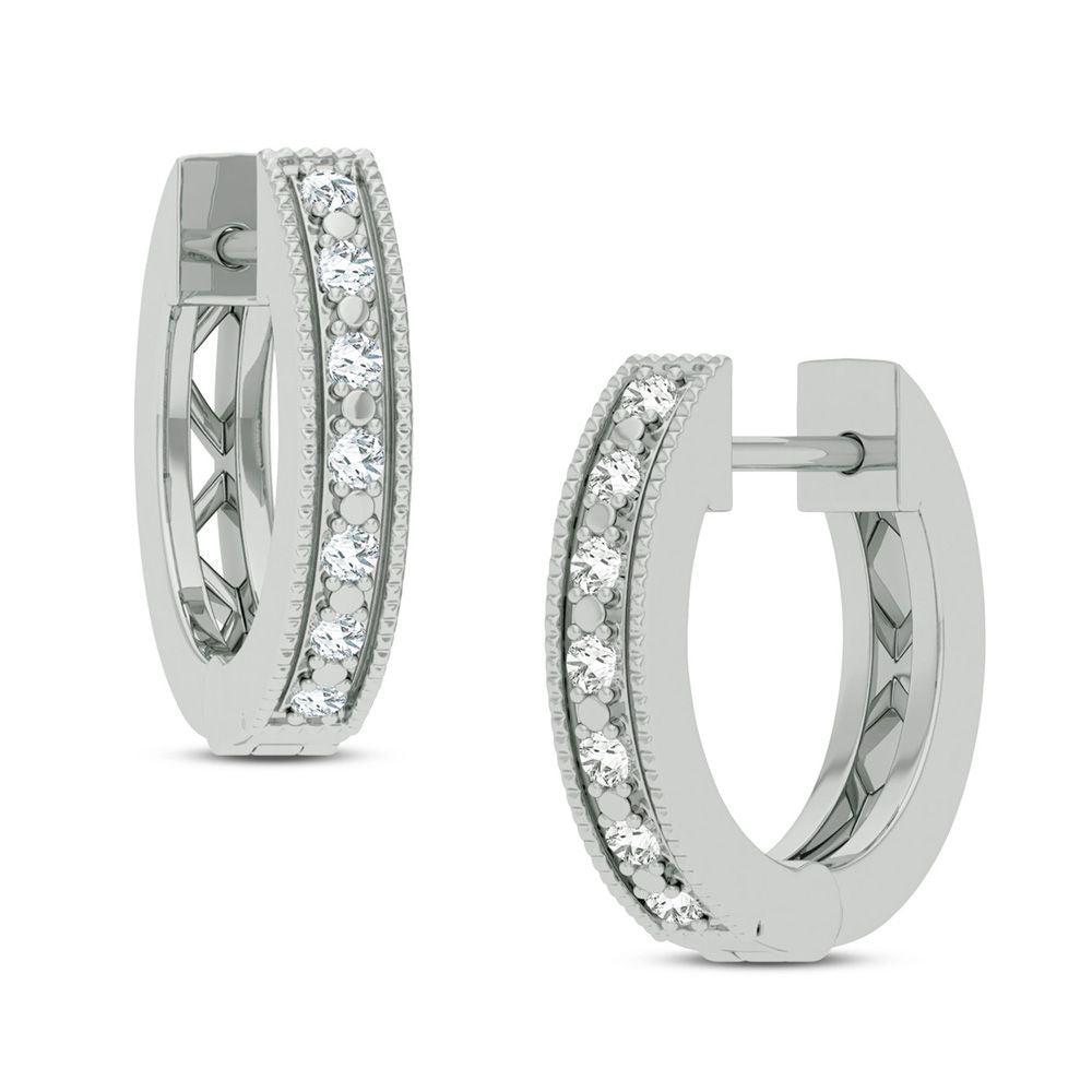 0.03 ct Diamond Earrings in 10K Gold
