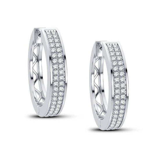 0.20 ct Diamond Earrings in 10K Gold