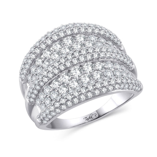2.61 ct Diamond Band in 14K Gold