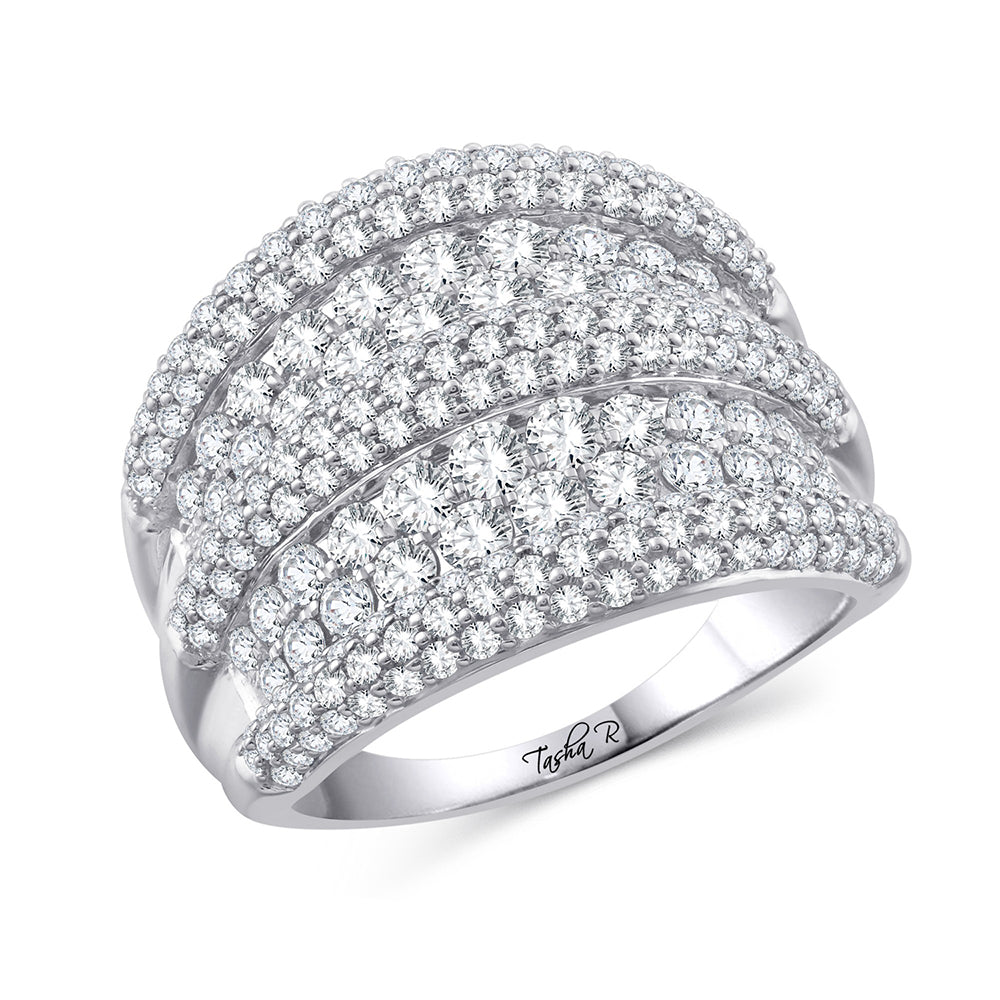 2.61 ct Diamond Band in 14K Gold
