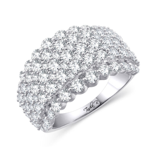 3.50 ct Diamond Band in 14K Gold