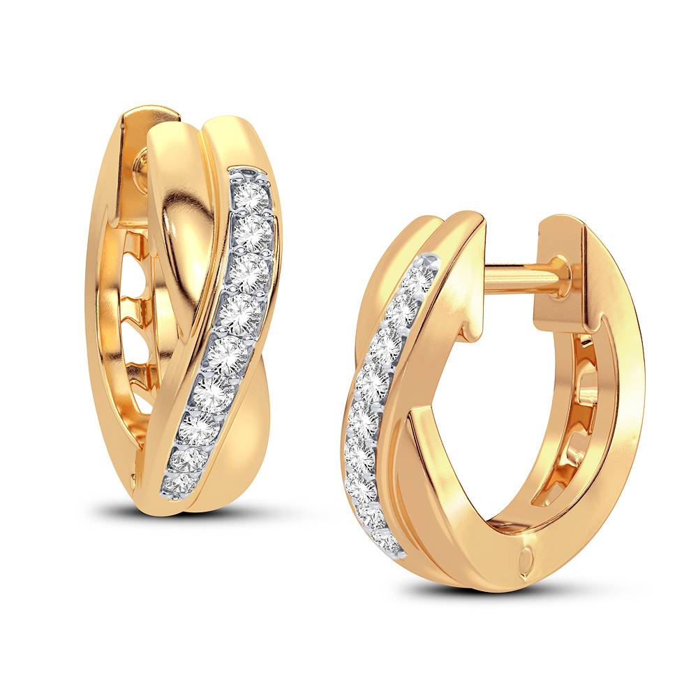 0.05 ct Diamond Earrings in 14K Gold